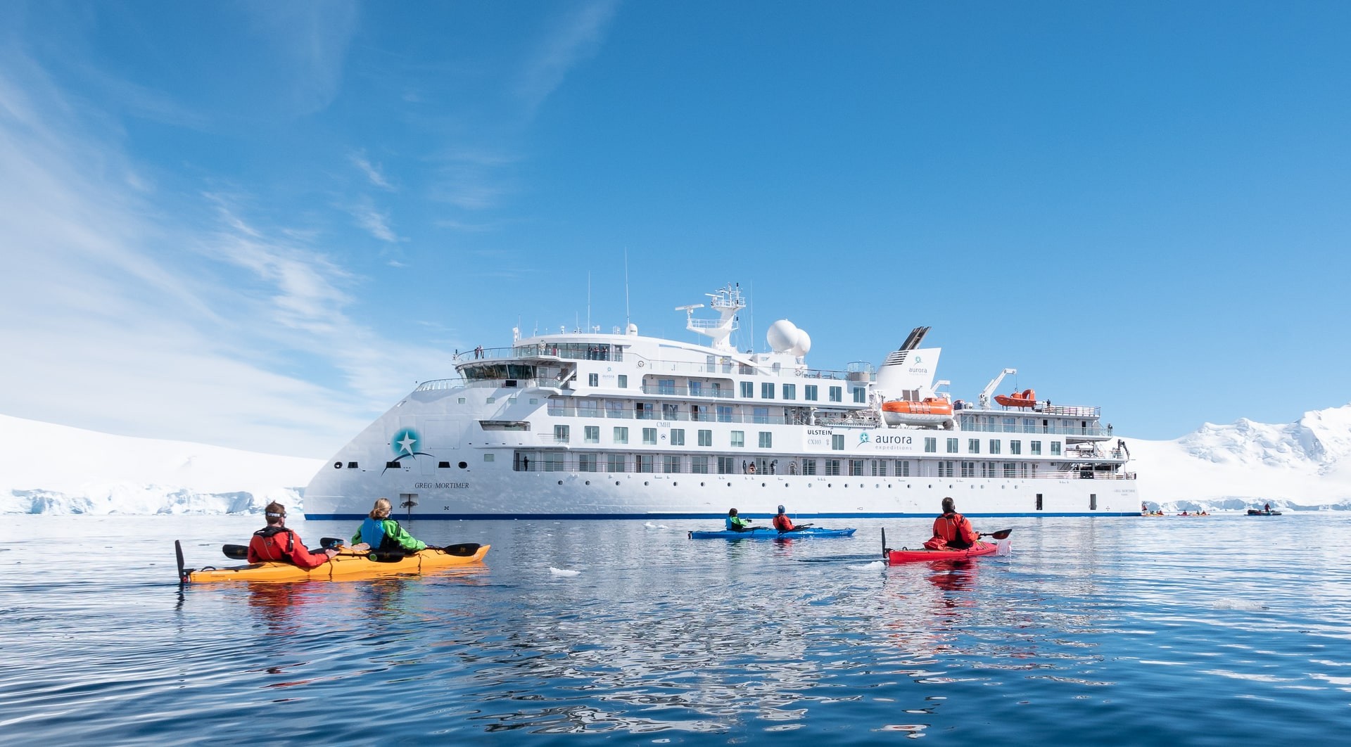 Aurora Expeditions & sea kayaking.