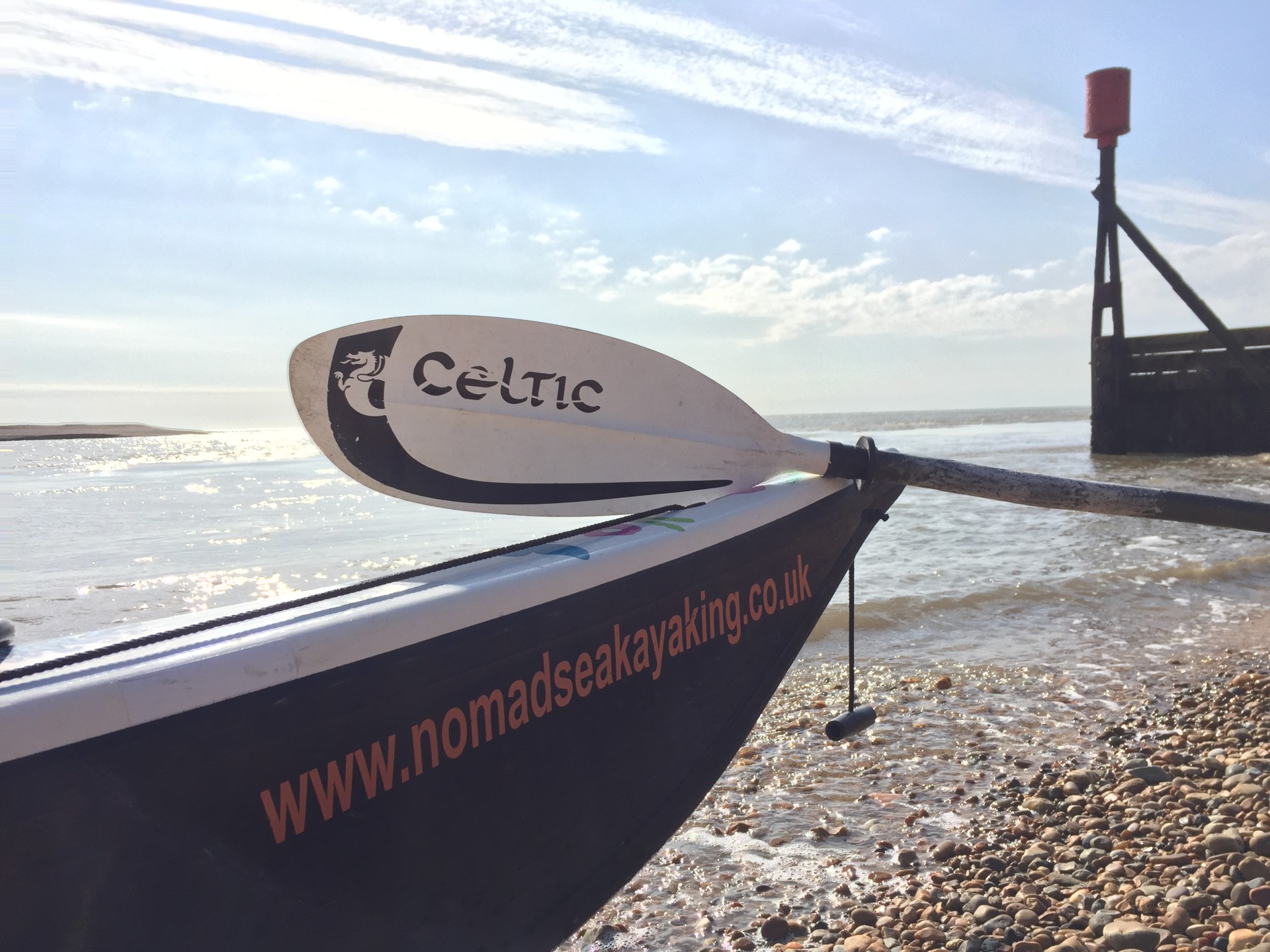 Celtic paddles with NOMAD Sea Kayaking