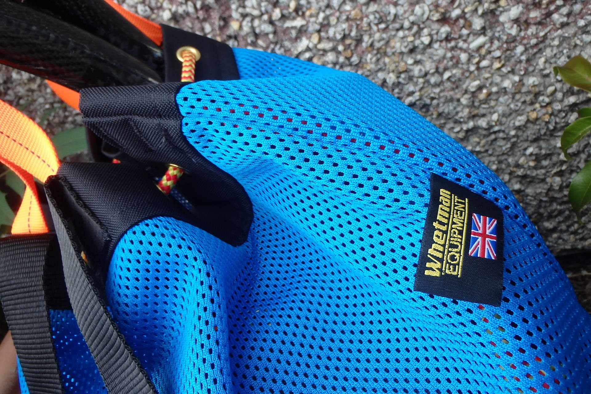 Whetman mesh bag from NOMAD Sea Kayaking.