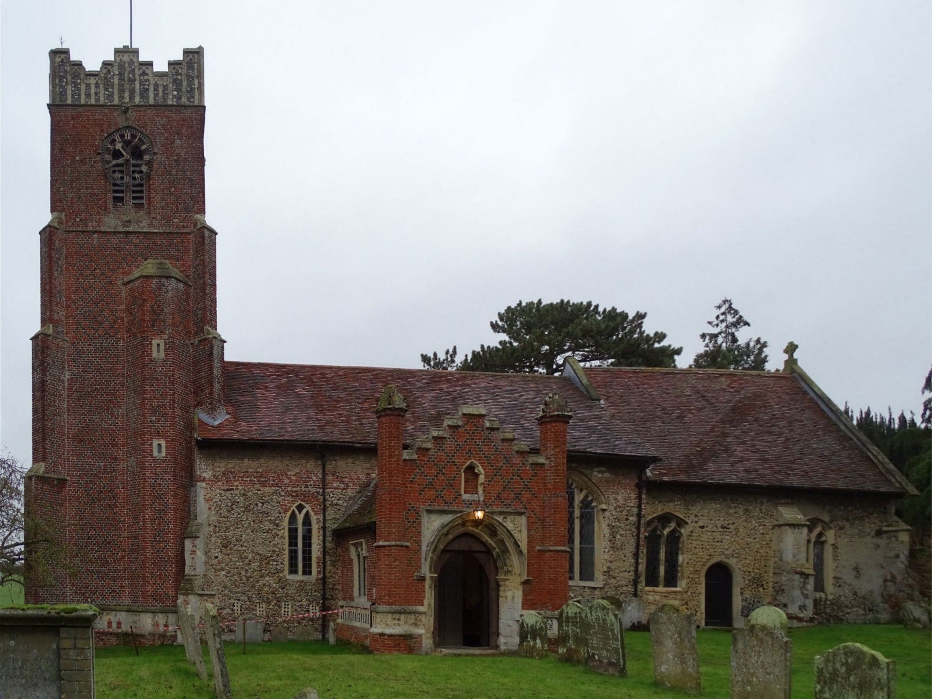 Anglican Church in the Suffolk countryside.