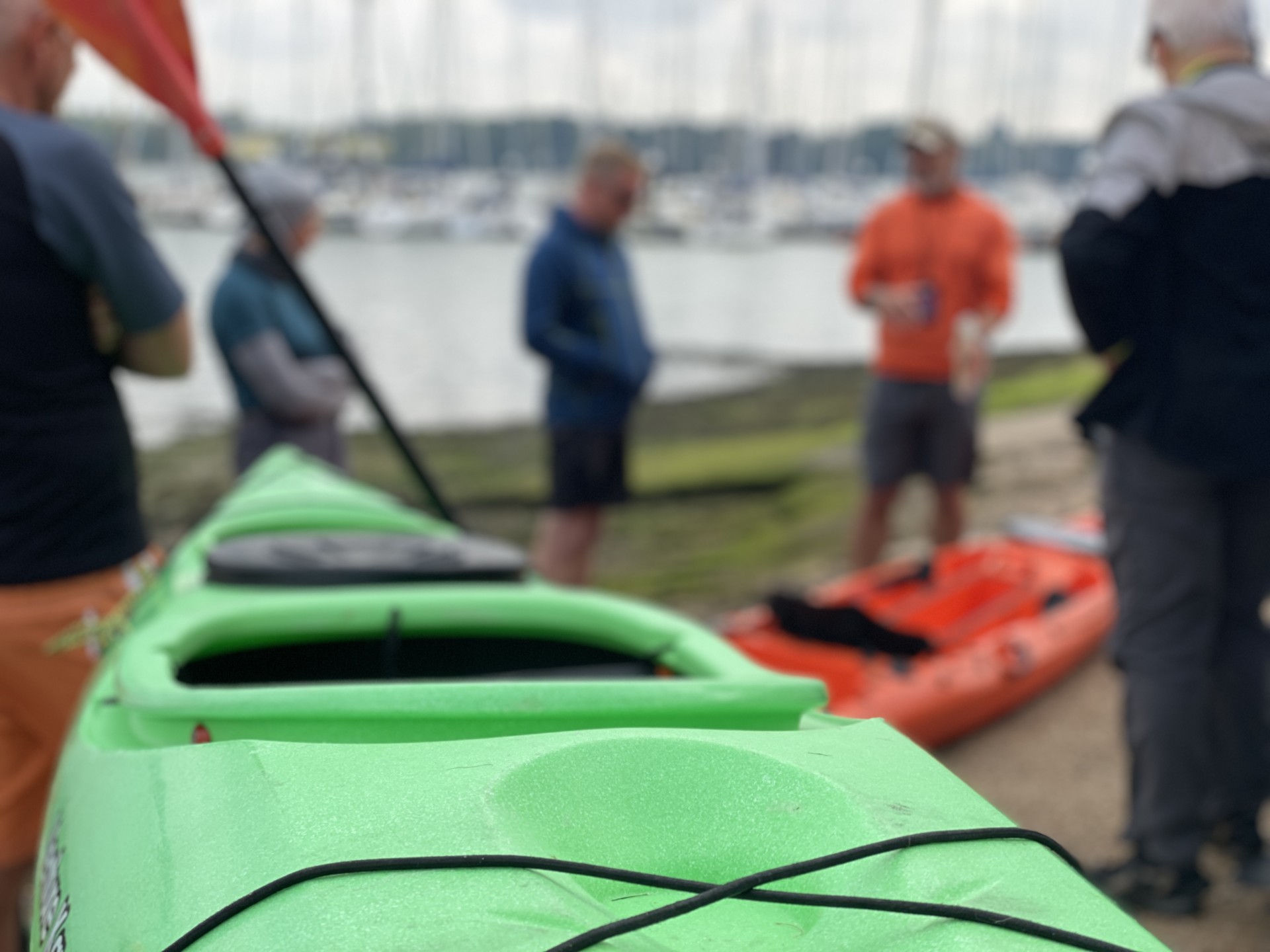 Touring kayaks are useful for beginner paddlers with NOMAD Sea Kayaking.