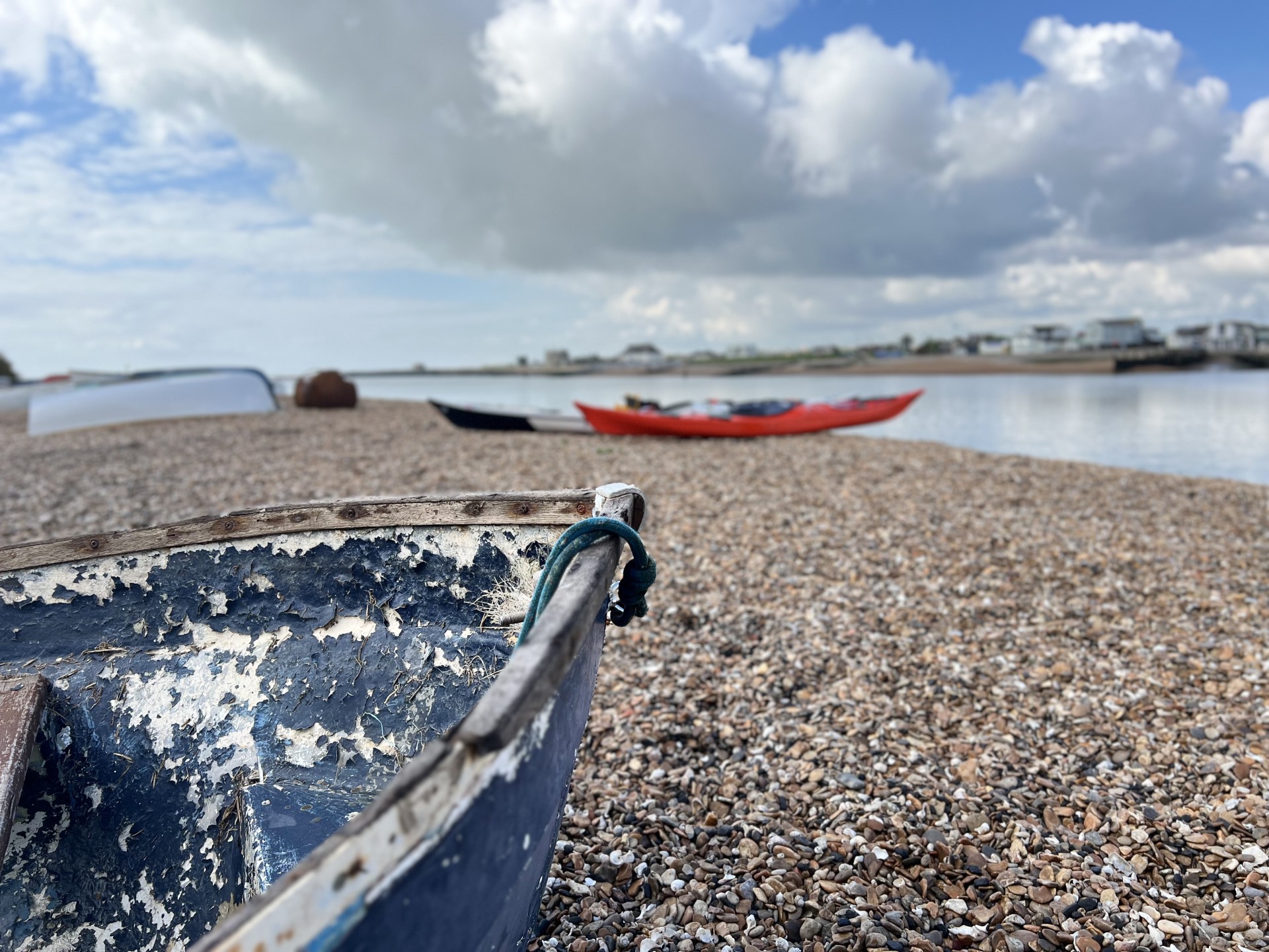 Bawdsey Qusay launch for sea kayaks with NOMAD Sea Kayaking.