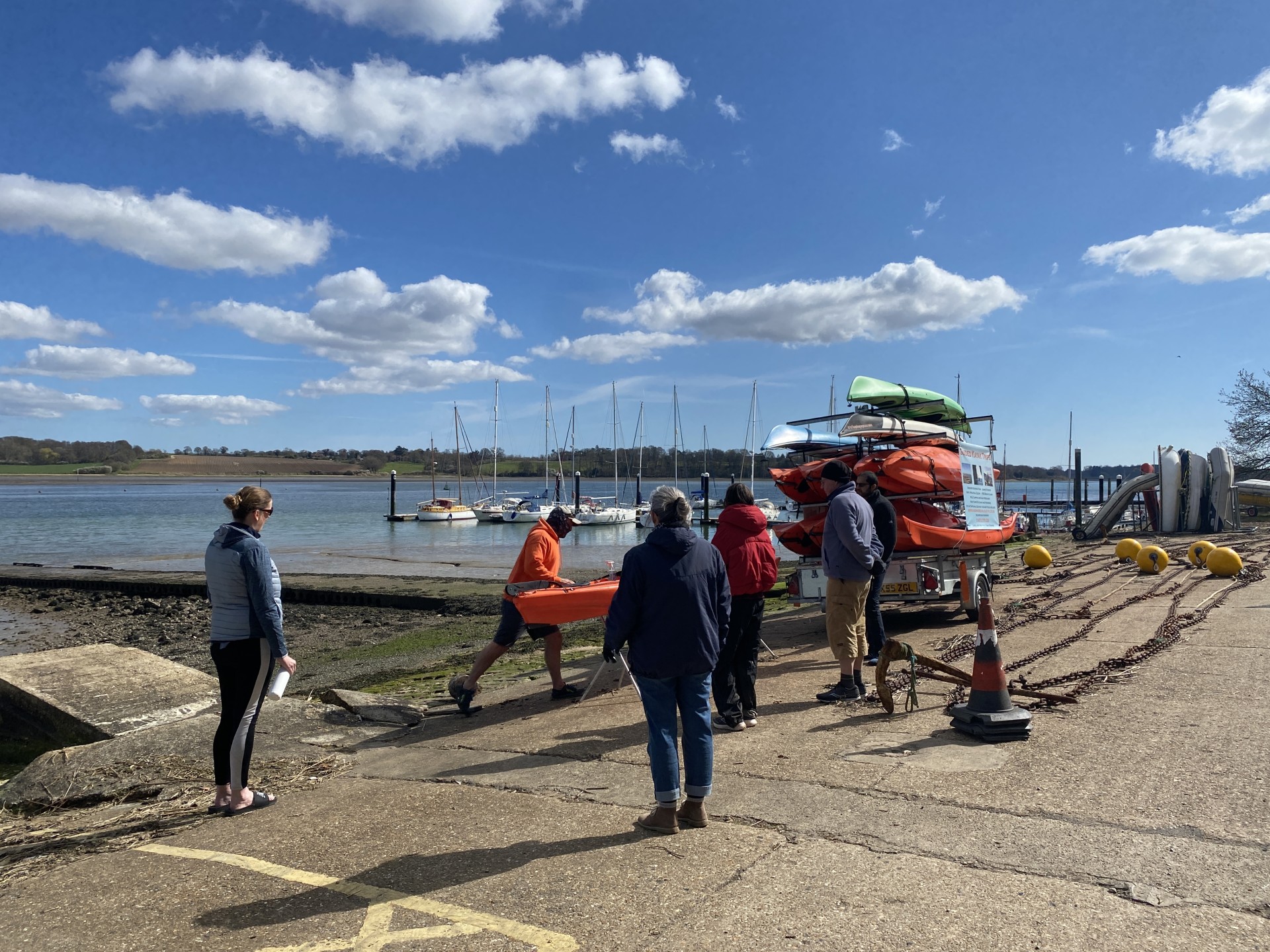 Boat dynamics with the Entry to Sea Kayaking - Bank Based 1 course with NOMAD Sea Kayaking.